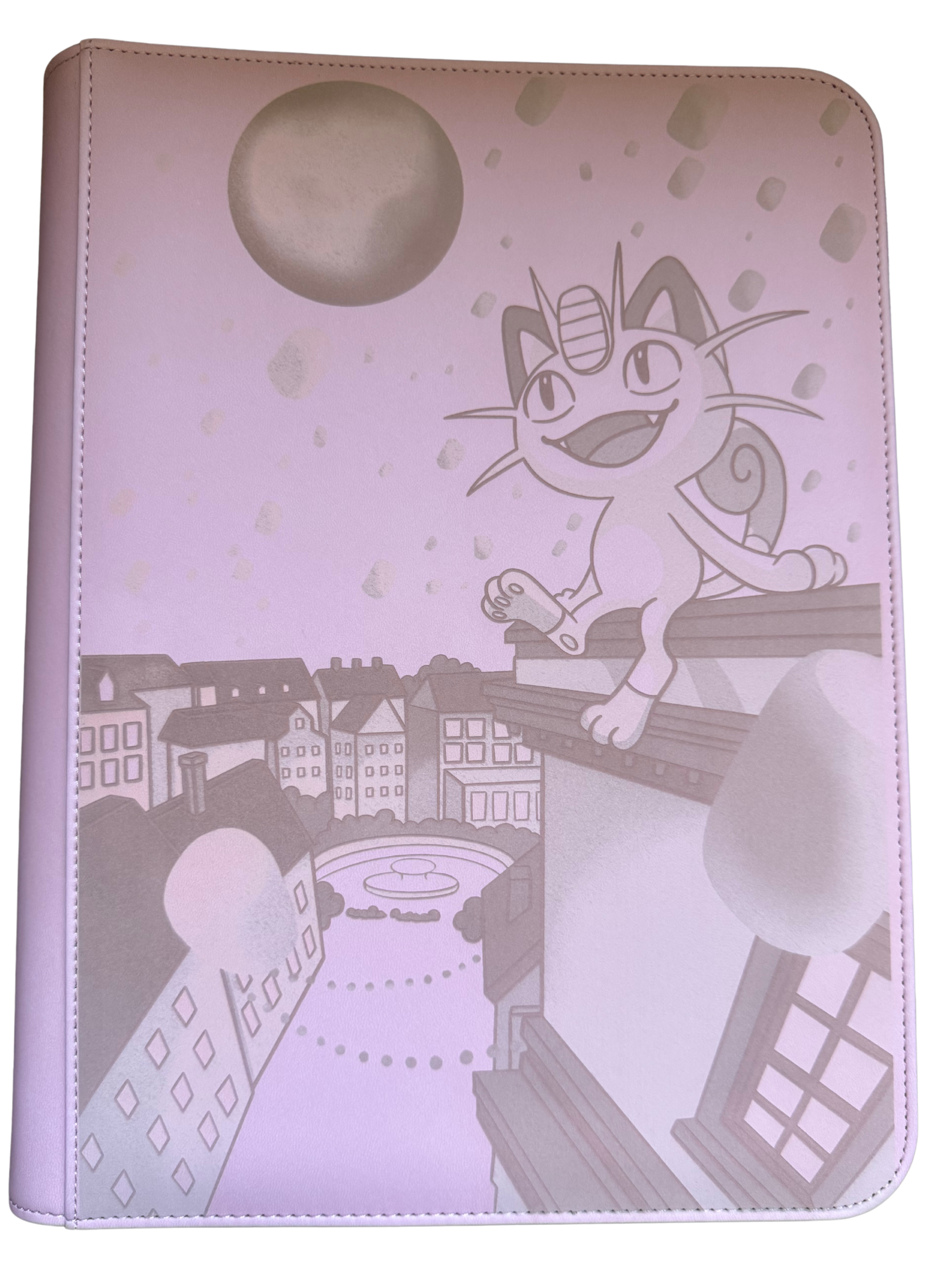 Meowth Inspired Custom Binder 9 Pocket